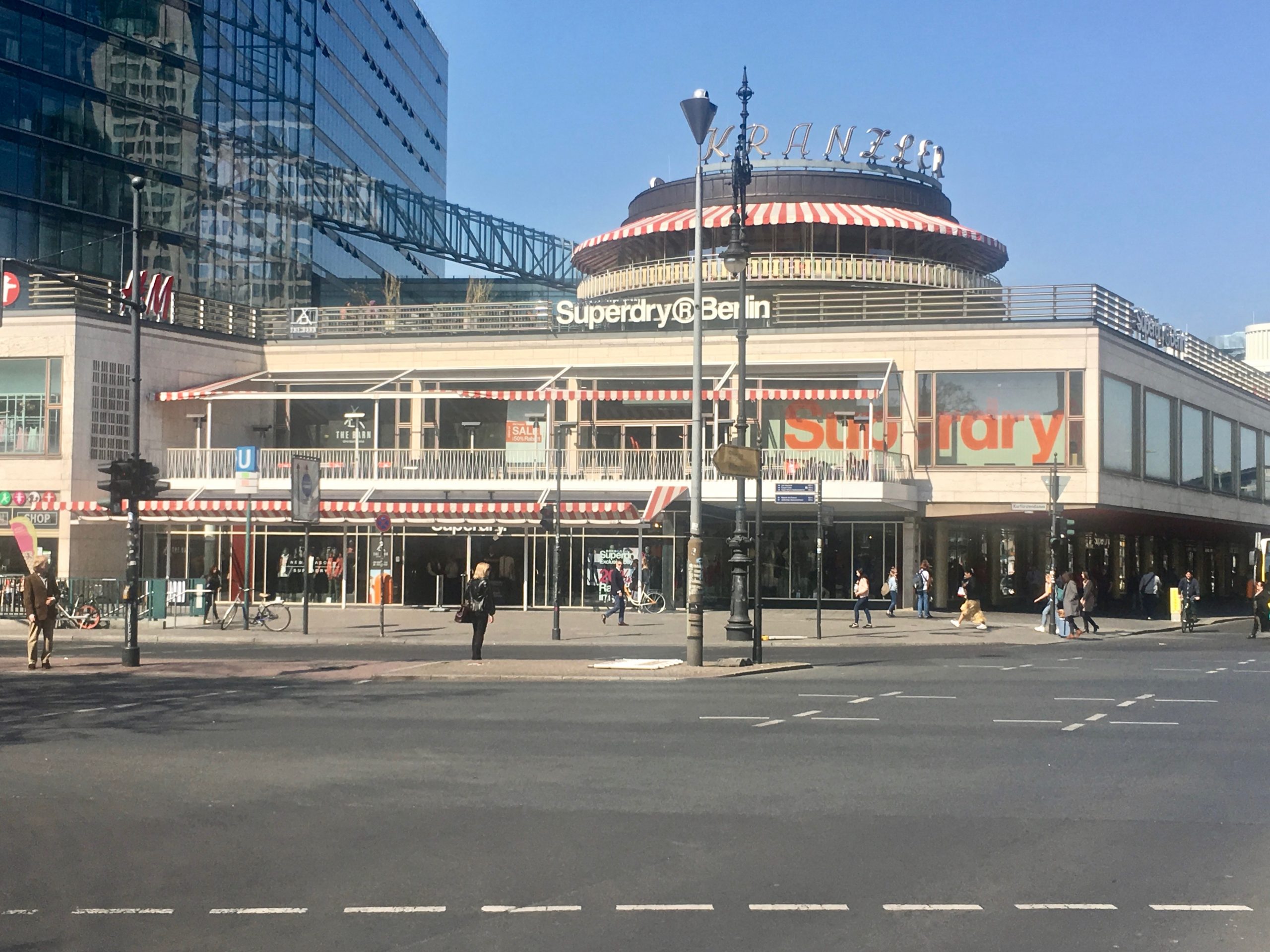 Café Kranzler, Berlin Charlottenburg, 2019